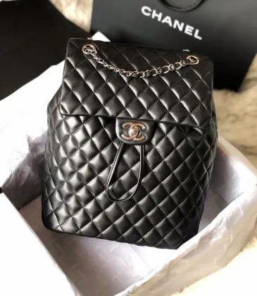 Chanel Quilted Urban Spirit Backpack #A49229