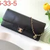 1Maxi clutch bag, Grained shiny calfskin &amp; gold-tone metal, black #A49177