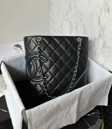 Out Of Print Vintage Chanel Caviar Skin Pst Tote Bag  #A49175