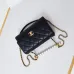7Wallet on chain - Shiny lambskin, imitation pearls #A49157