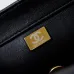 9Wallet on chain - Shiny lambskin, imitation pearls #A49157
