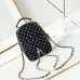 14Chanel Backpack Classic zipped coin purse - Grained shiny calfskin #A49189