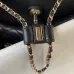 6Chanel Black Quilted Calfskin Medium Duma Pockets #A49150