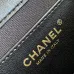 9Chanel Black patent leather box bag top quality #A45530