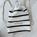 20Chanel Chanel 22 Coco Mark Border Calf Leather Black/White/Red #A49197