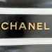 8Chanel Chanel 22 Coco Mark Border Calf Leather Black/White/Red #A49197