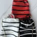 1Chanel Chanel 22 Coco Mark Border Calf Leather Black/White/Red #A49197