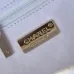 18Chanel Leather and Sequin CC Logo Backpack Black/White #A49196