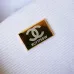19Chanel Leather and Sequin CC Logo Backpack Black/White #A49196