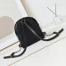 5Chanel Leather and Sequin CC Logo Backpack Black/White #A49196