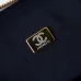 4Chanel Mini F-Shaped Backpack, Champagne Gold Space Silver Diamond Checkered Tofu Bag #A49214