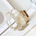 9Chanel Mini F-Shaped Backpack, Champagne Gold Space Silver Diamond Checkered Tofu Bag #A49214