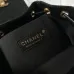 8Leather backpack Chanel Black in Leather  #A49159