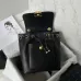 10Leather backpack Chanel Black in Leather  #A49159