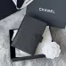 4CHANEL Grained Calfskin Quilted passport Holder Wallet #A50709