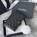 5CHANEL Grained Calfskin Quilted passport Holder Wallet #A50709