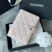 CHANEL Grained Calfskin Quilted passport Holder Wallet #A50709