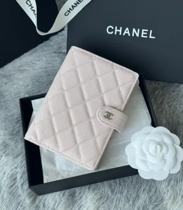 CHANEL Grained Calfskin Quilted passport Holder Wallet #A50709