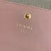 16CHANEL Lambskin Quilted Chanel 19 Flap Wallet #A49138