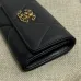 6CHANEL Lambskin Quilted Chanel 19 Flap Wallet #A49138