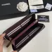 14CHANEL Matelasse Classic Long Zip Wallet #A49137