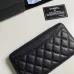 15CHANEL Matelasse Classic Long Zip Wallet #A49137