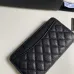 6CHANEL Matelasse Classic Long Zip Wallet #A49137