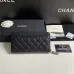 10CHANEL Matelasse Classic Long Zip Wallet #A49137