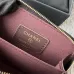 18Chanel Classic Caviar Quilted Zip Card Holder Black Wallet #A49135