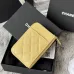 20Chanel Classic Caviar Quilted Zip Card Holder Wallet  #A49136