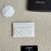 23Chanel card holder with chain detail. #A45548