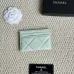 35Chanel card holder with chain detail. #A45548