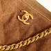 16Bowling bag leather handbag Chanel Camel in Leather  #A50980