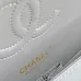 8CHANEL 18C Iridescent Tiffany Blue Caviar Medium #A50708