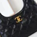 3CHANEL Black Small hobo bag 24A 2-way Limited edition #A49221