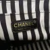 9CHANEL CHEVRON V-stitch Coco Mark Shoulder Bag #A49165