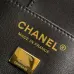 9CHANEL Caviar Quilted Mini Bucket Bag Black #A49782
