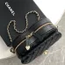 24CHANEL Lambskin Quilted CC In Love Heart Bag Prupel/Red/White/Black #A49192