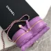 7CHANEL Lambskin Quilted CC In Love Heart Bag Prupel/Red/White/Black #A49192
