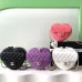 1CHANEL Lambskin Quilted CC In Love Heart Bag Prupel/Red/White/Black #A49192