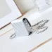 6CHANEL Metallic Goatskin Quilted Star Flap Waist Belt #A49186