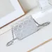 7CHANEL Metallic Goatskin Quilted Star Flap Waist Belt #A49186