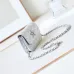 9CHANEL Metallic Goatskin Quilted Star Flap Waist Belt #A49186