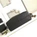 6CHANEL Quilted CC GHW Chain Shoulder Bucket Bag Calfskin Leather Black #A50939