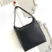 11CHANEL Quilted CC GHW Chain Shoulder Bucket Bag Calfskin Leather Black #A50939