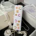 6CHANEL Sequin Logo CC Small Single Flap White Multicolor #A49209