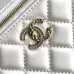 16Chanel 21A Pink Small Vanity With Chain Top Handle Logo #A50938