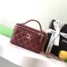 3Chanel 21A Pink Small Vanity With Chain Top Handle Logo #A50938