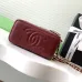 6Chanel 21A Pink Small Vanity With Chain Top Handle Logo #A50938