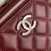7Chanel 21A Pink Small Vanity With Chain Top Handle Logo #A50938